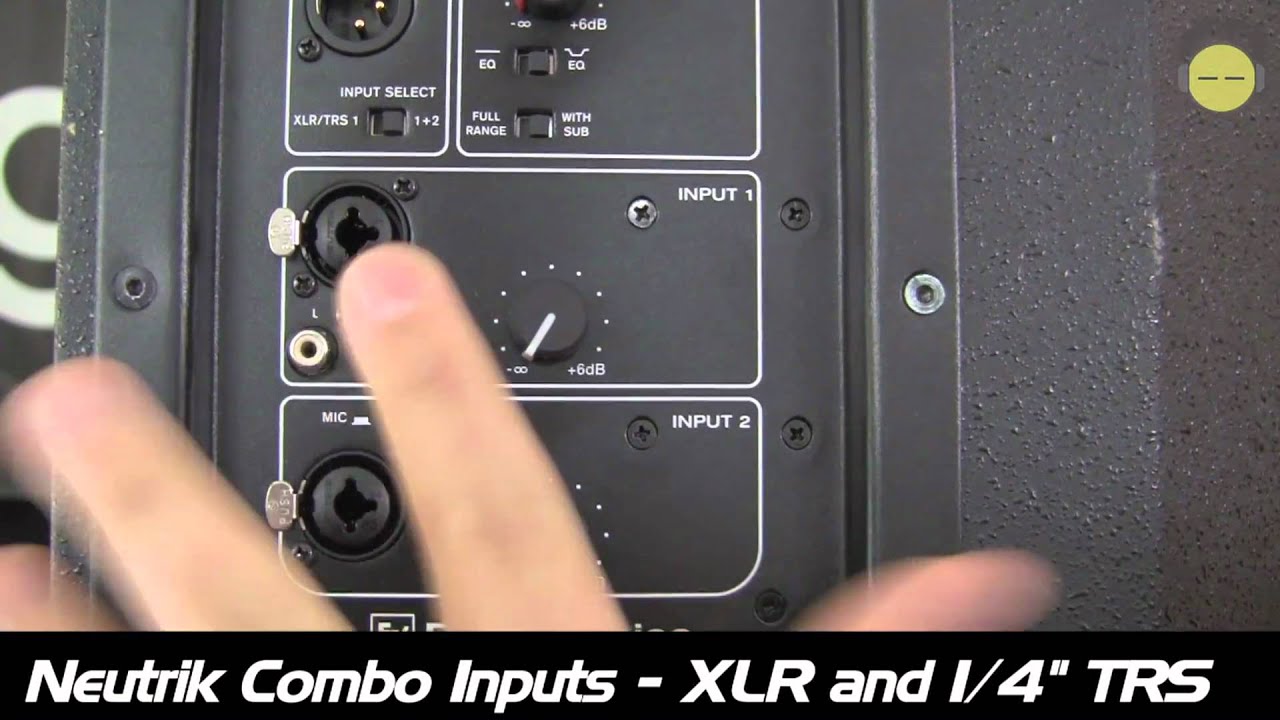 video Loa Electrovoice ELX 115P Chính Hãng 0