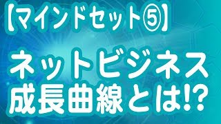 ネットビジネスの成長曲線とは？【マインドセット】