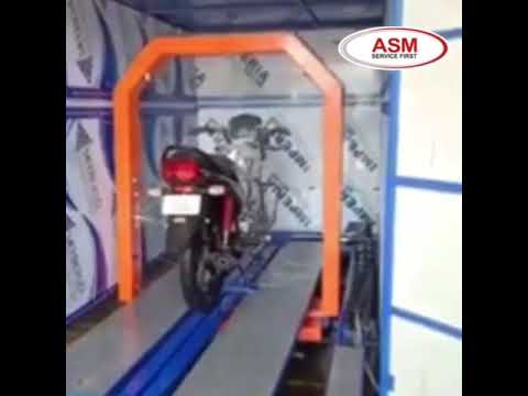 Automatic Bike Wash Machine