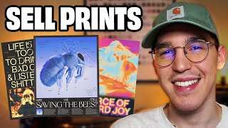 How To Sell Prints (Graphic Designer’s Guide)
