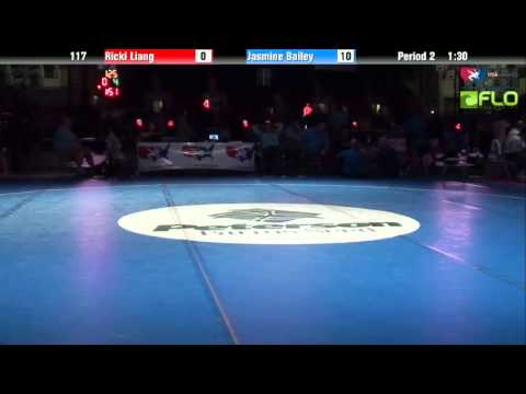 Junior WM 130 - Kiera Gabaldon (Oregon) vs. Hannah Gladden (Alabama)