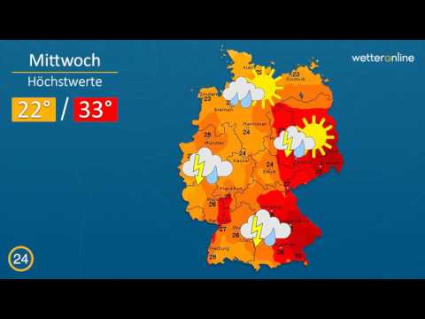 Gewittrige Tage in Sicht (26.06.2017)