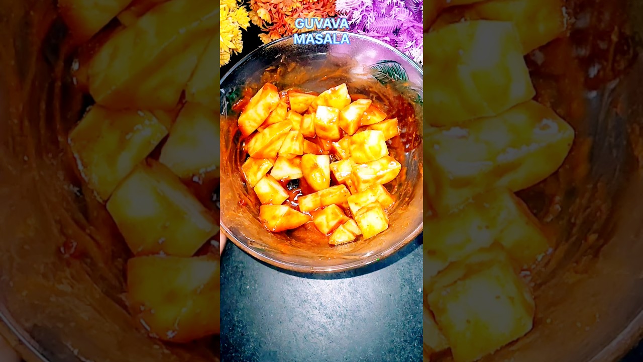 🍈✨ 𝑺𝒑𝒊𝒄𝒚 𝑮𝒖𝒂𝒗𝒂 𝑴𝒂𝒔𝒂𝒍𝒂 𝑪𝒉𝒂𝒂𝒕 😋🌶️ | 𝑺𝒕𝒓𝒆𝒆𝒕 𝑺𝒕𝒚𝒍𝒆 𝑹𝒆𝒄𝒊𝒑𝒆 🔥 #Shorts