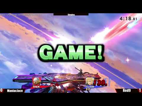 SmashaPalooza 41: Winners Finals - MaNiAcJaCe (Sheik) vs CB| Red9 (Cloud)