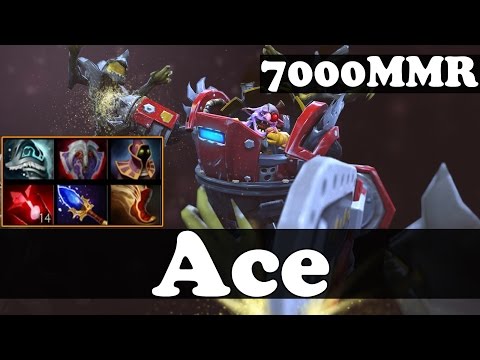 Dota 2 - Ace 7000 MMR Plays Timbersaw - Pub Match Gameplay