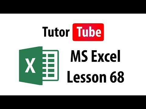 MS Excel Tutorial Lesson 1 Excel Interface