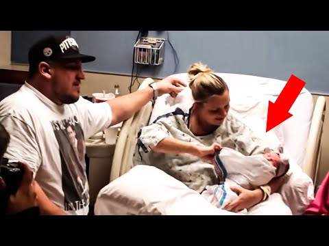 A Mother's Emotional Response To Seeing A Hidden Message Under Her Baby's Blanket