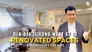 Singapore HDB Property Home Tour | Blk 816 Jurong West St 81 | 5-Room | 1335 Sqft by Mark Lim
