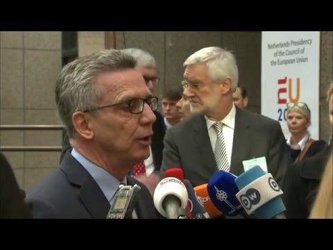 JI-Rat der Europäischen Union in Brüssel