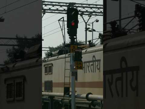 SPAD - Signal Passing At Danger !! WAP7 #youtubeshorts