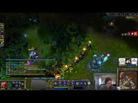 Bjergsen Gragas vs Ziggs [Challenger Ranked solo queue mid]