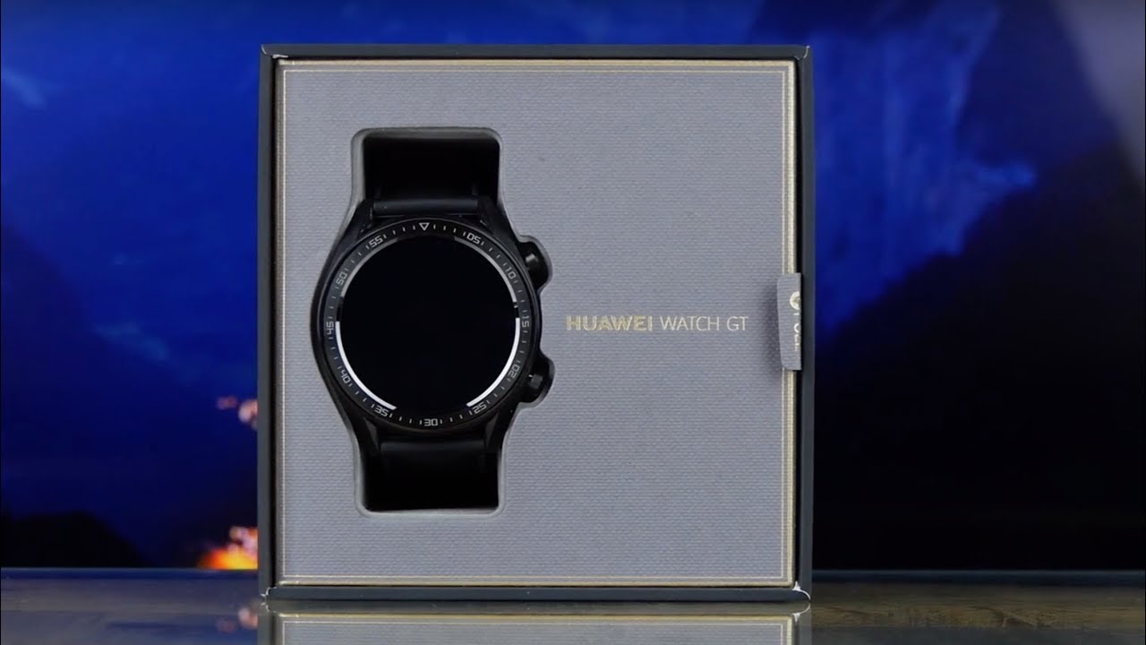 Смарт-годинник Huawei Watch GT Sport (Black) video preview