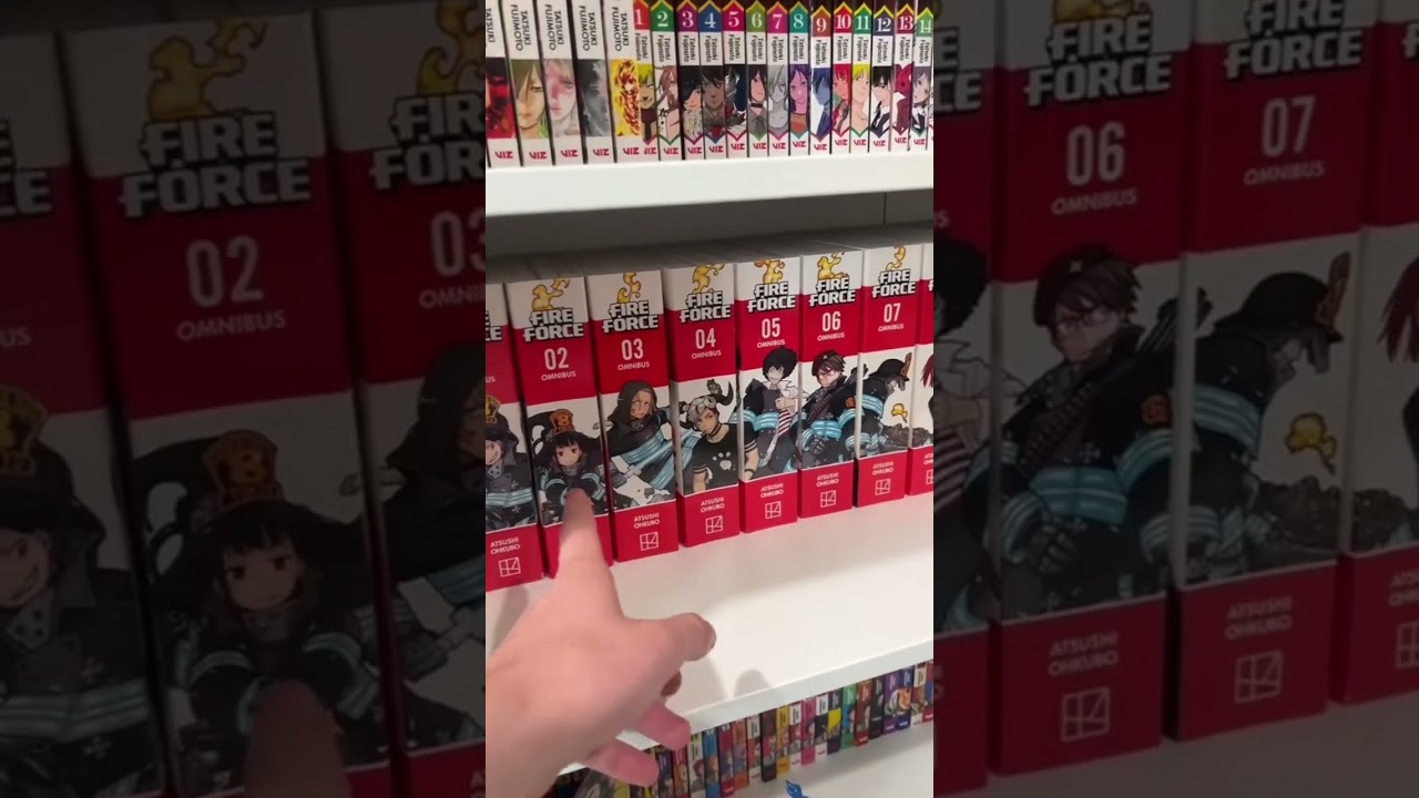 here are all the manga i have with connecting spines🙂#manga #mangacollection #mangareview #anime