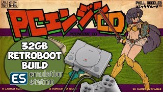 PlayStation Classic 32gb RetroBoot 1.1 EmulationStation Build Overview! 26 Systems 1000's Of Games!