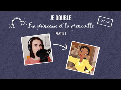 Je double Tiana - La Princesse et la Grenouille - Partie 1 - (Ft. @HazbinBazarVF ) #shorts #disney