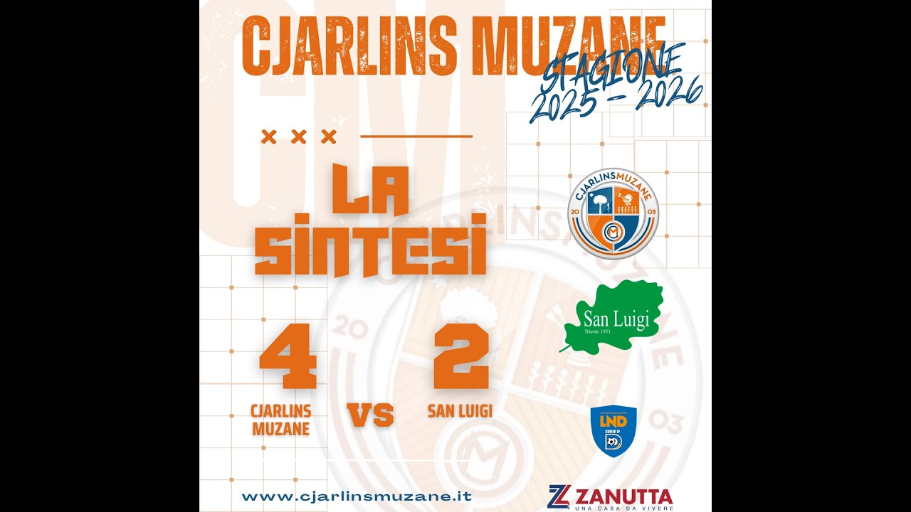 LA SINTESI DI CJARLINS MUZANE-SAN LUIGI