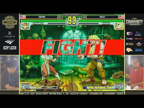 "BBR" SF3 3rD Strike AT CEO2023 - JWONG vs RICKY