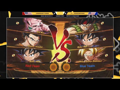 BnB 18 DBFZ - LegendaryyPred Vs. Randomfiend - Dragon Ball FighterZ Winners Semis