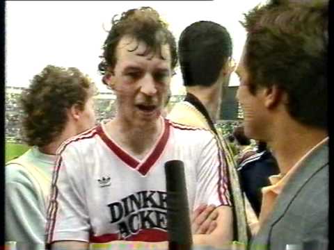 VfB Stuttgart - Werder Bremen Bundesliga 1985/86