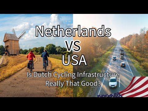 Netherlands vs USA Cycling: Is Dutch Infrastructure Really That Good?
