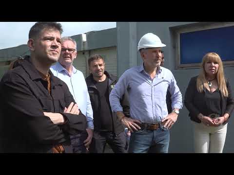 El gobernador recorrió obras de vivienda, salud y saneamiento en Feliciano HOSPITAL
