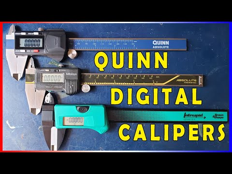 Review of the QUINN Digital Calipers from Harbor Freight Item # 57460