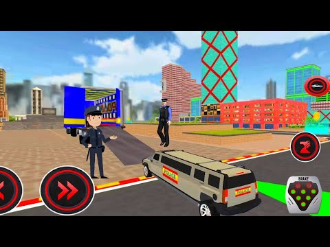 Grand police Cargo Transport Truck   -   Android Gameplay  #√√√