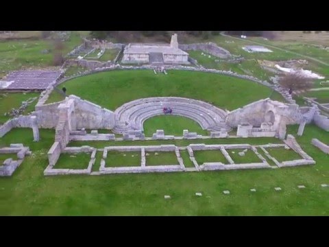 Pietrabbondante in Full Hd - Ripresa aerea - Aerial shot