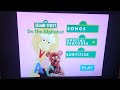 Sesame Street Do The Alphabet 1996 Dvd Menu