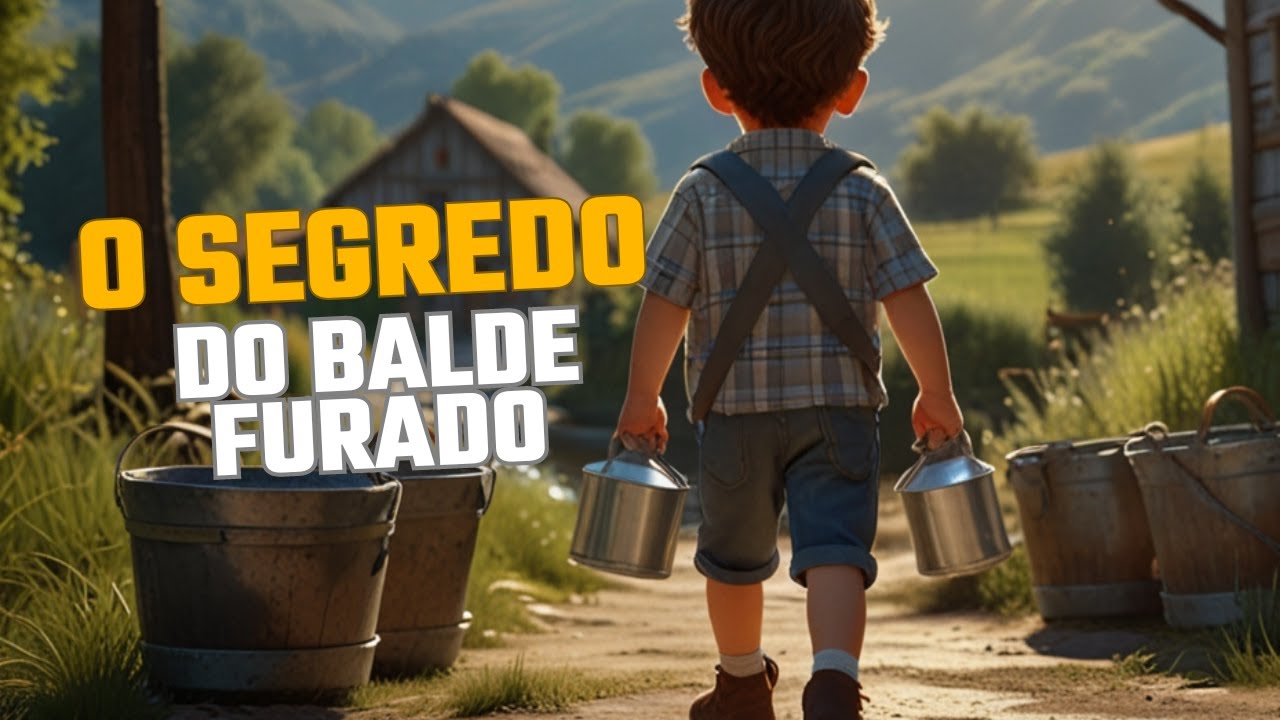 O segredo do balde furado - Uma lição para você levar para vida inteira | REFLEXÃO | PARÁBOLA