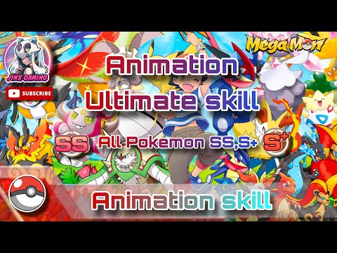 🔥Megamon🔥 Animation skill  | all pokemon SS,S+ (megamon)