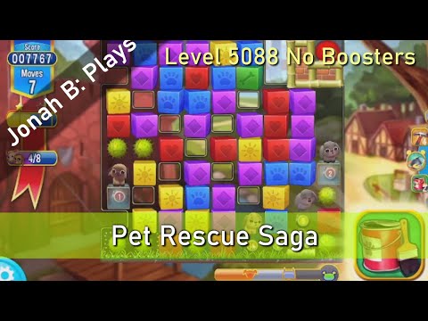 Pet Rescue Saga Level 5088 No Boosters