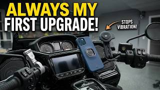 Quad Lock Install on My Indian Pursuit – The First Accessory I Put on Every Bike