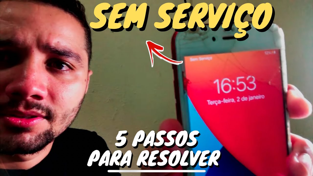COMO RESOLVER! IPHONE SEM SERVIÇO (sem sinal, buscando, sem 4G, sem 5G) RAMONCELL