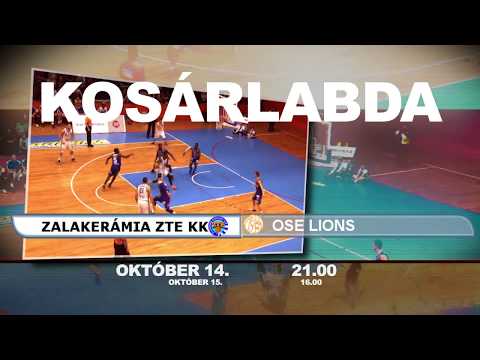 Zalakerámia ZTE KK - OSE Lions - ajánló