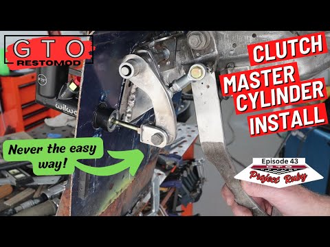 Wilwood Clutch Master Cylinder Install - Pedal Ratio/Stroke GTO RestoMod (Ep 43)