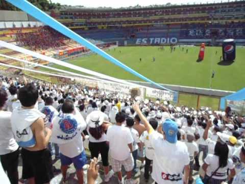 "Fasista vigilante" Barra: La Ultra Blanca y Barra Brava 96 &bull; Club: Alianza