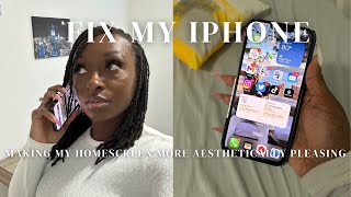 My iPhone was a MESS: Phone Organizating using iOS 16 Features for Aesthetic and Declutting ✨