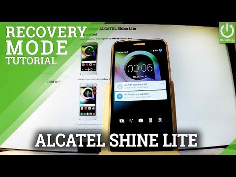 How to Enter Recovery Mode in ALCATEL Shine Lite - ALCATEL Recovey