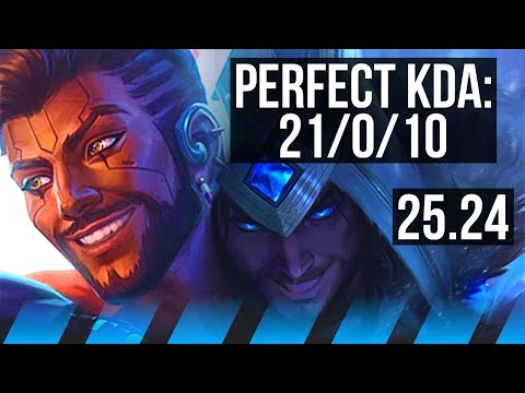 AKSHAN vs SYLAS (MID) | 21/0/10 | KR Challenger | 25.24