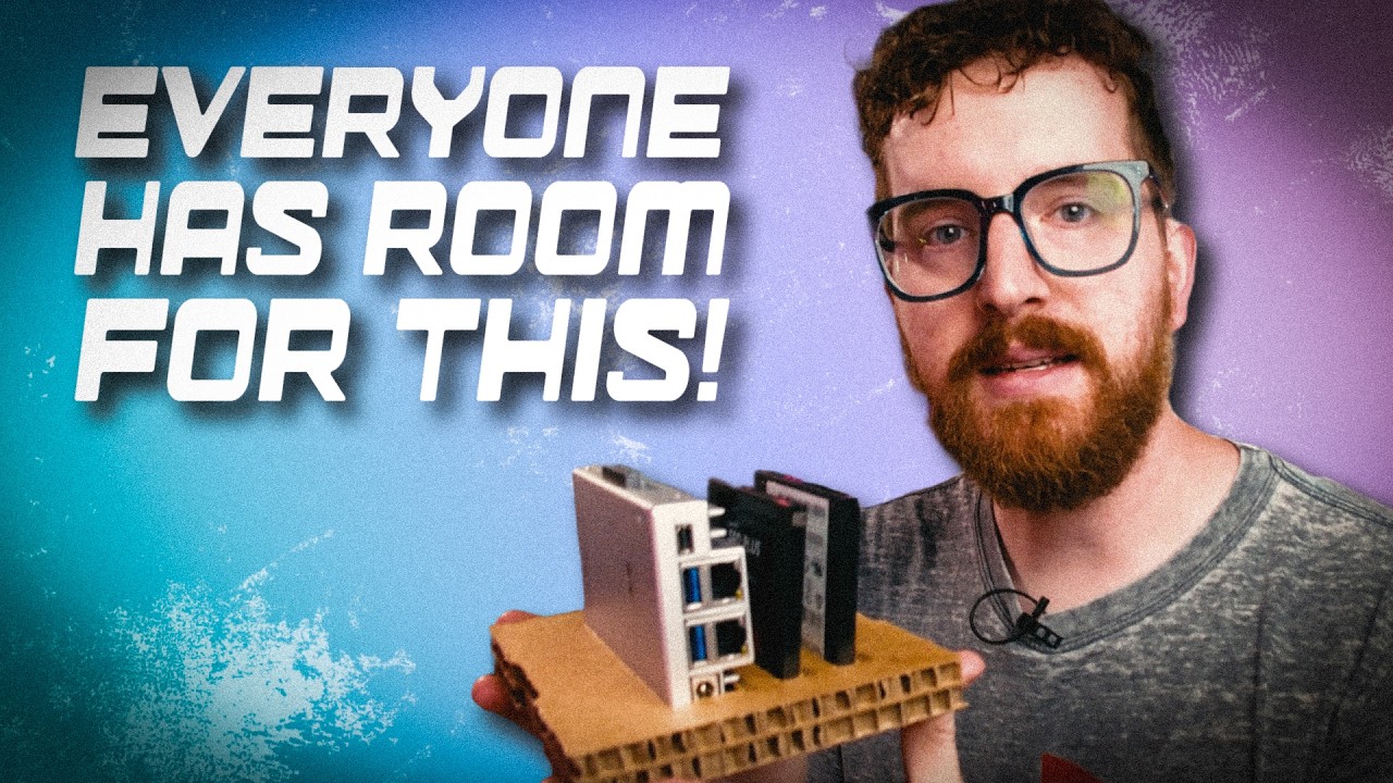 You can run this NAS from its cardboard box!