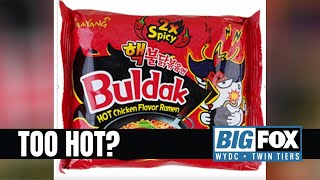 Danish Recall: 'Fire Chicken' Ramen Could Cause Acute Poisoning Risk