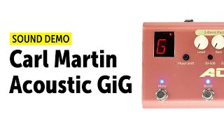 Video thumbnail for Carl Martin Acoustic GiG - Sound Demo (no talking) by Guitar Bonedo