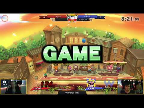 BigWinSmash 30 - Winners Semis - Luquas (Lucas) v Little Z (Wario)