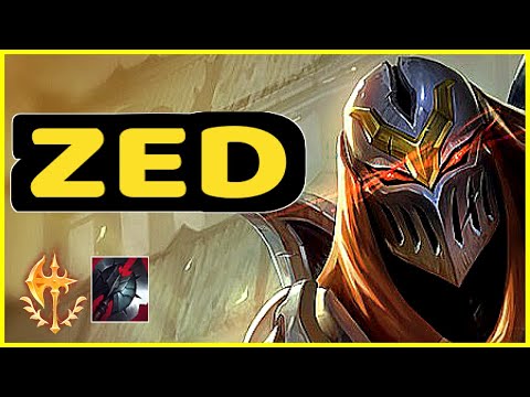 ZED VS RYZE MID GAMEPLAY GRANDMASTER I