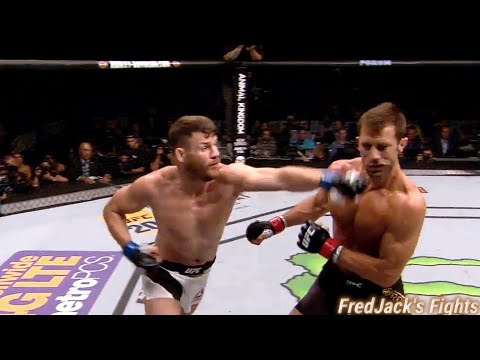 Luke Rockhold vs Michael Bisping 2 Highlights (Revenge & UPSET of The Year) #ufc #michaelbisping