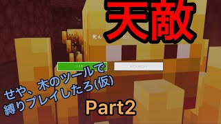 せや、木のツールで縛りプレイやったろ(仮) Part2