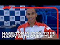 Lewis Hamilton 2006 Interview | Young Driver On His F1 Hopes And Dreams