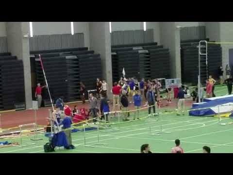 2/10/18 CIAC ITF Class LL State Championship - Boys 55m Hurdles Finals