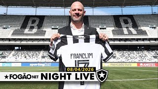 NIGHT LIVE: FRANCLIM CARVALHO É APRESENTADO NO BOTAFOGO E EXALTA: ‘É ONDE FUI MAIS FELIZ’